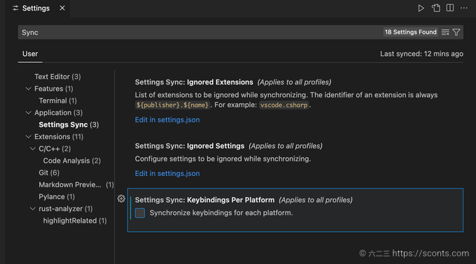 keybindingsPerPlatform参数取消