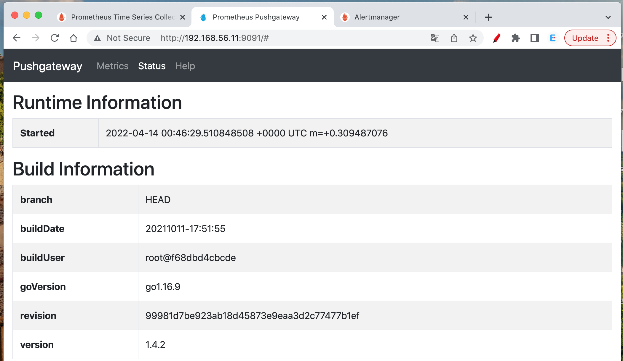 PushGateway